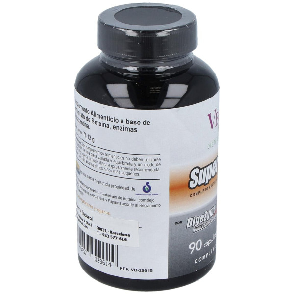 Vbyotics Super Enzimas Vegetales 868Mg 90Caps