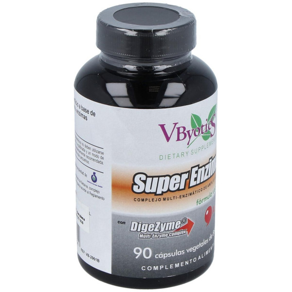 Vbyotics Super Enzimas Vegetales 868Mg 90Caps