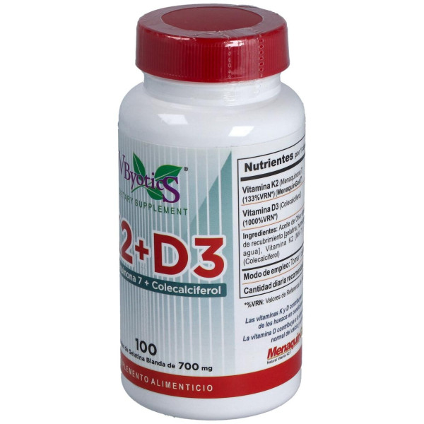 Vitamina K2+D3 100Perlas