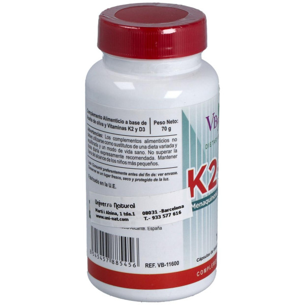 Vitamina K2+D3 100Perlas