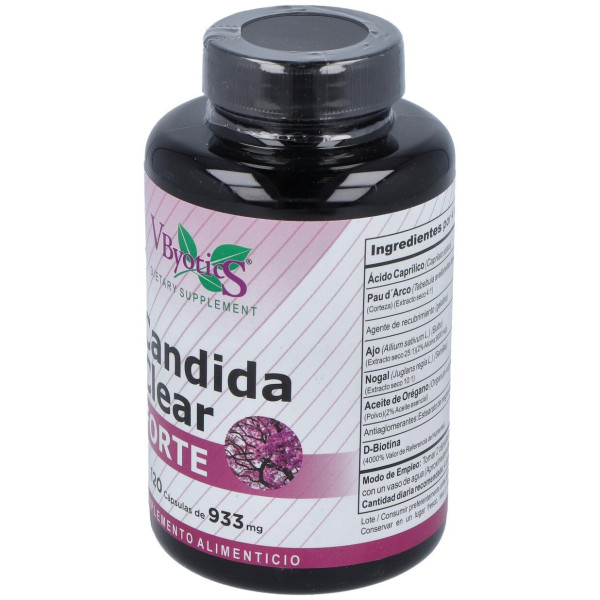 Vbyotics Candida Clear Forte 120Caps