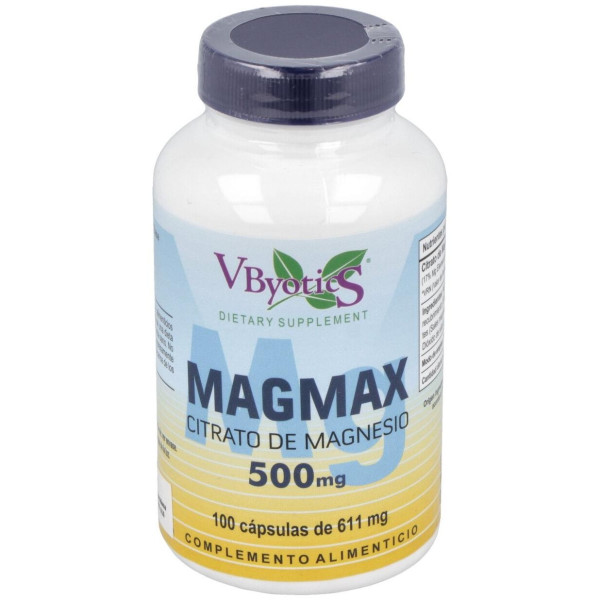 Vbyotics Magmax Magnesio Citrato 500Mg 100Caps