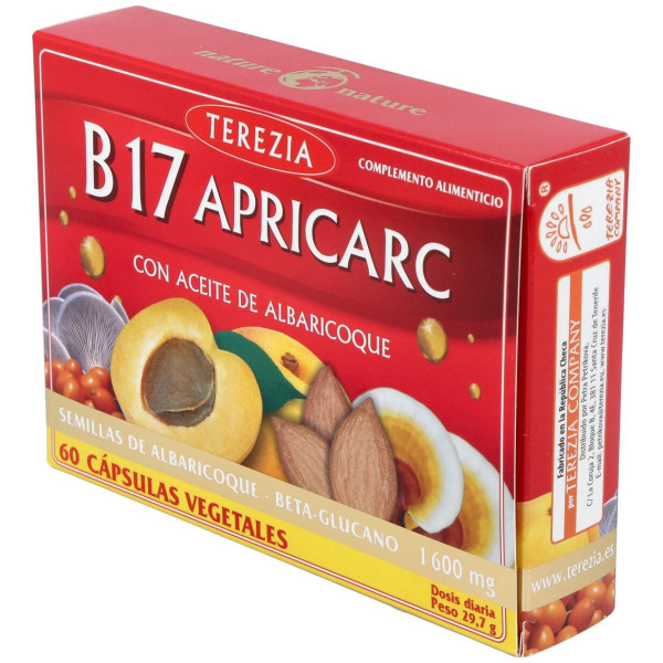 B17 Apricarc Con Ac. Semillas De Albaricoque 60Cap