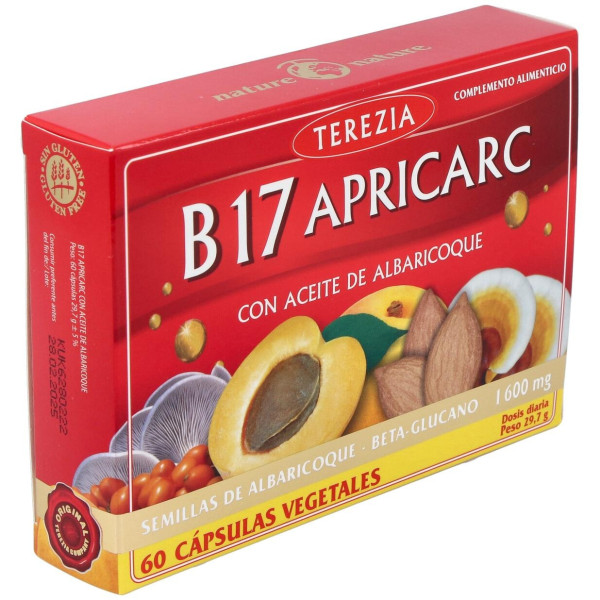 B17 Apricarc Con Ac. Semillas De Albaricoque 60Cap