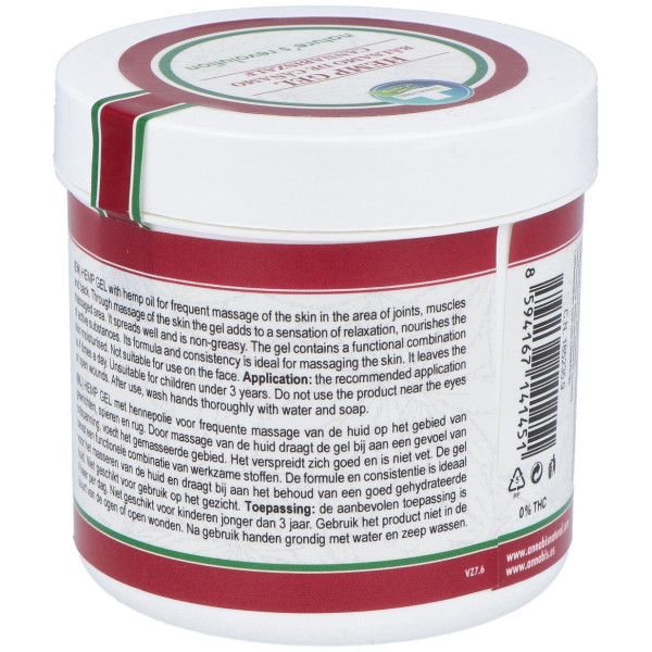 Annabis Hemp Gel Bálsamo De Masaje 300Ml