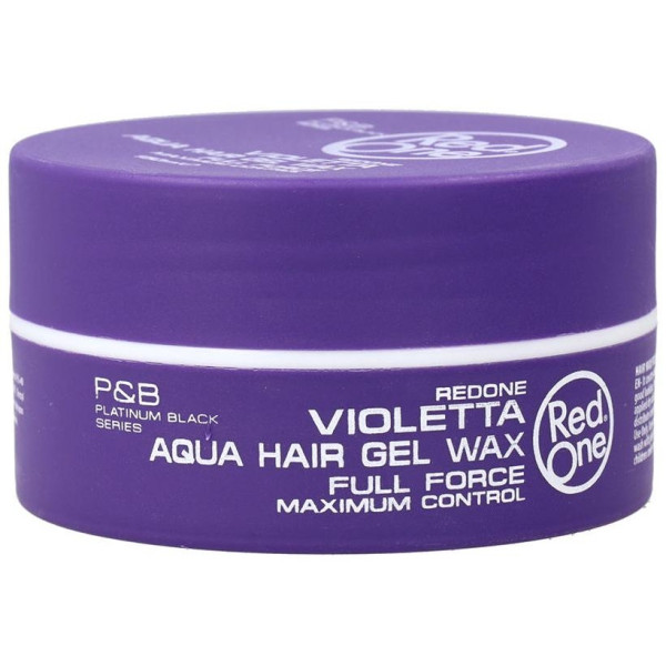 Violetta Aqua Hair Gel Wax Cera Fijación Fuerte 150 Ml