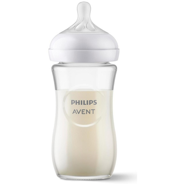 Philips Avent Natural Response Biberón De Cristal De 240Ml 1U