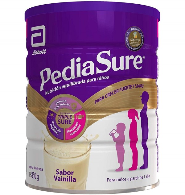 Pediasure Polvo, 850 g, Sabor Vainilla. - Abbott