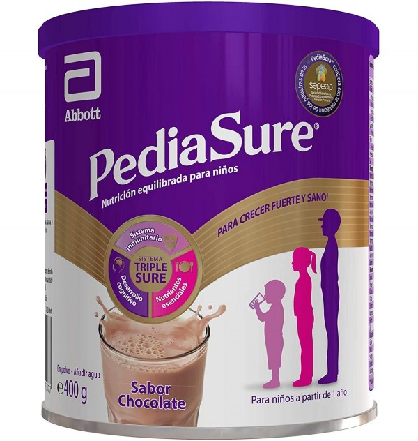 Pediasure Polvo, 400 g, Sabor Chocolate. - Abbott
