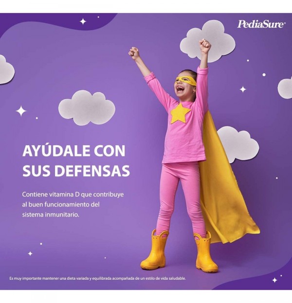 Pediasure Polvo, 850 g, Sabor Fresa. - Abbott