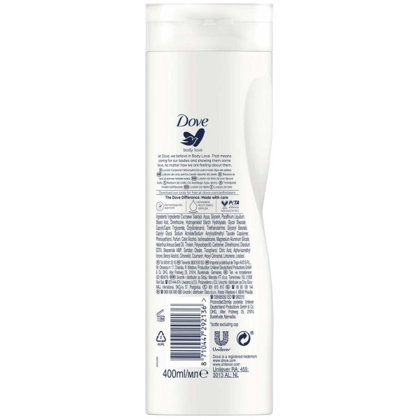 Dove Hidronutrición Loción Corporal Piel Normal 400Ml