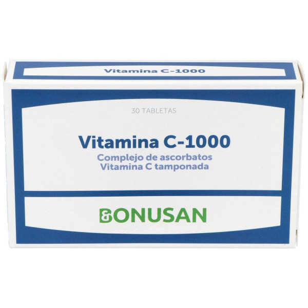 Bonusan Vitamina C-1000 Complejo De Ascorbatos 30Comp