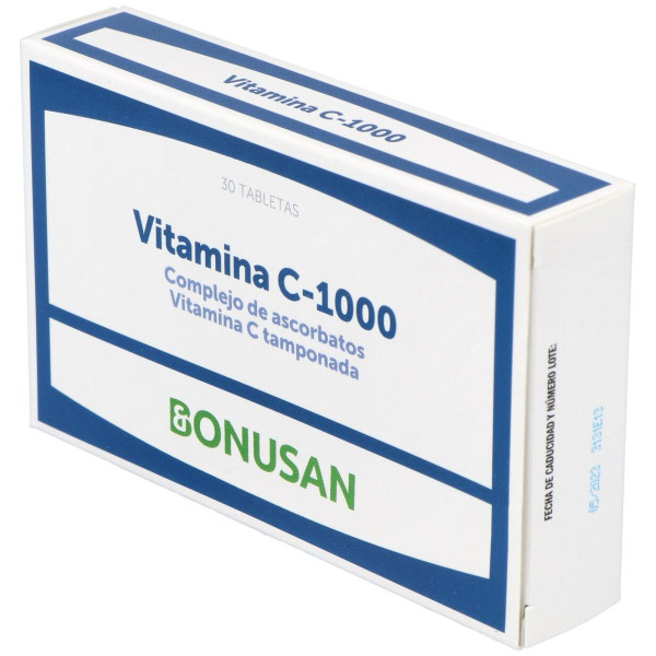 Bonusan Vitamina C-1000 Complejo De Ascorbatos 30Comp