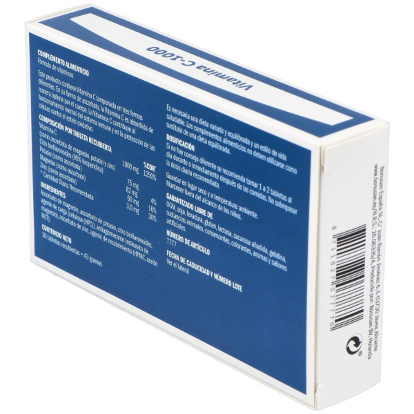 Bonusan Vitamina C-1000 Complejo De Ascorbatos 30Comp