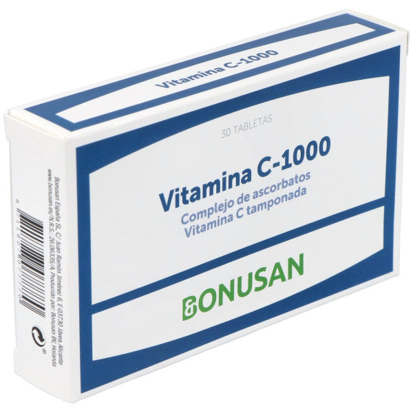 Bonusan Vitamina C-1000 Complejo De Ascorbatos 30Comp