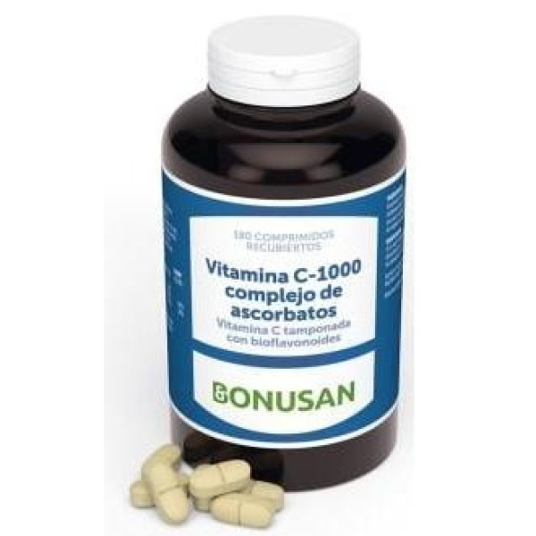 Bonusan Vitamina C 1000 Complejo De Ascorbatos 180Comp