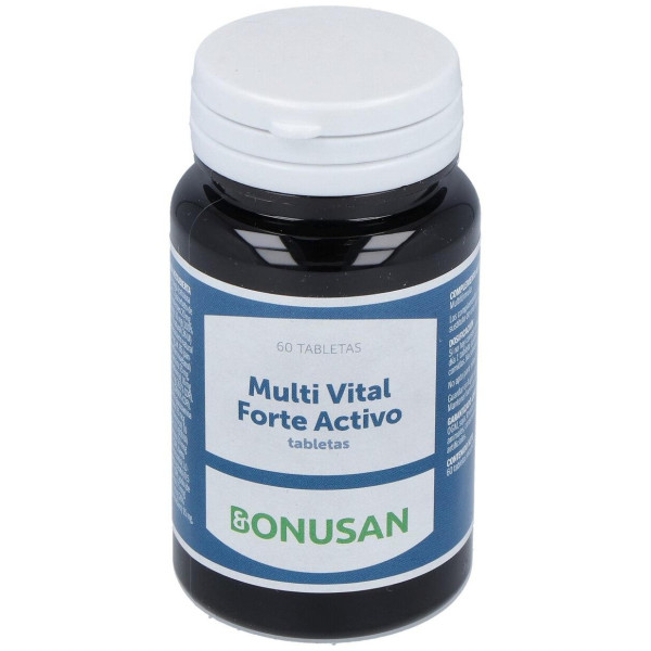 Bonusan Multivital Forte Activo 60 Tabletas