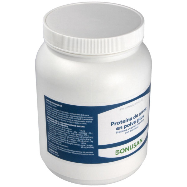 Proteina De Arroz Plus Polvo Sabor Vainilla 500Gr.