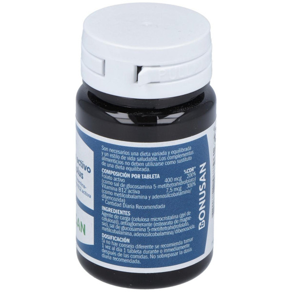 Acido Folico Activo 400Mcg. Plus 90Comp.