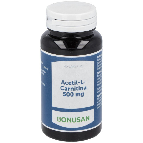 Acetyl L-Carnitina 500Mg. 60Vcap.