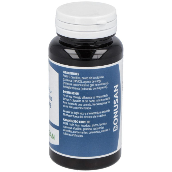 Acetyl L-Carnitina 500Mg. 60Vcap.