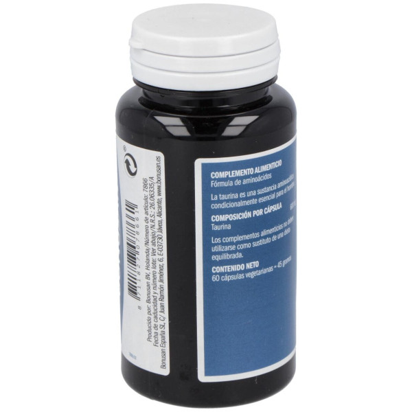 Taurina 600Mg. 60Vcap.