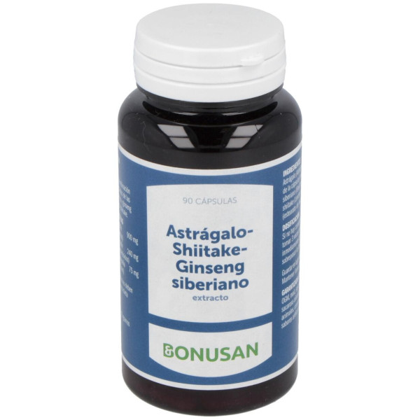 Astragalo-Shiitake-Ginseng Siberiano Extra 90Vcap.
