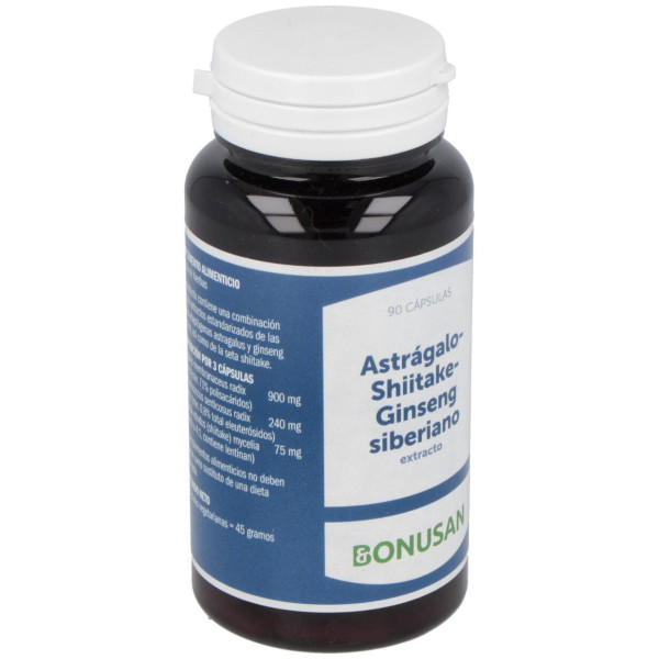 Astragalo-Shiitake-Ginseng Siberiano Extra 90Vcap.