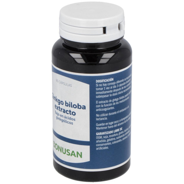 Ginkgo Biloba - Bonusan - 90 Cápsulas