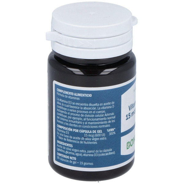 Bonusan Vitamina D3 15Mcg 90Caps