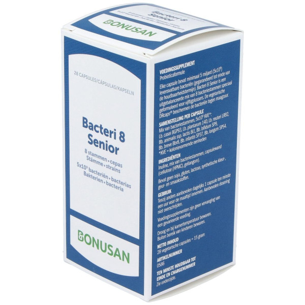 Bacteri 8 Senior (Extensis) 28Cap.