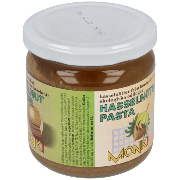 Monki Crema De Avellanas Bio 330G