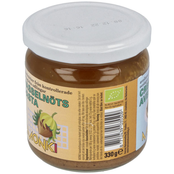 Monki Crema De Avellanas Bio 330G