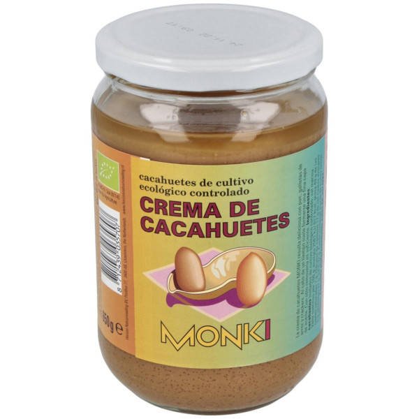 Monki Crema Cacahuete Bio 650G