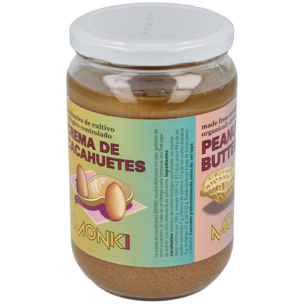Monki Crema Cacahuete Bio 650G