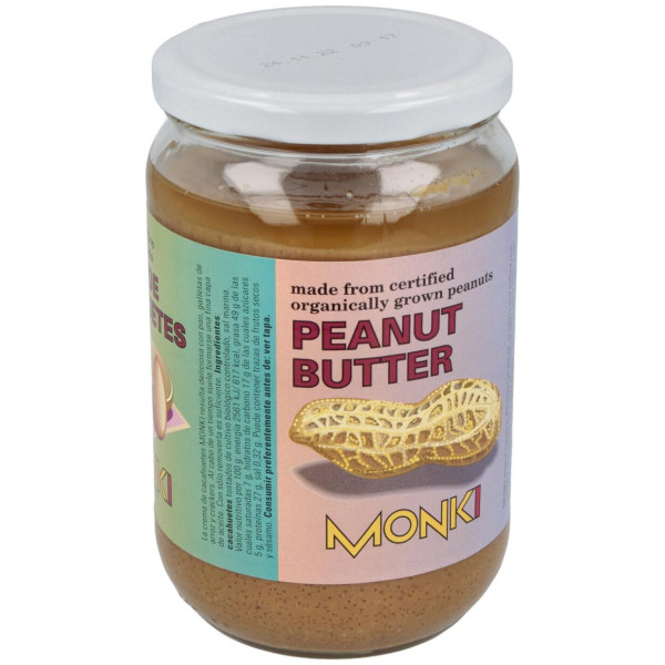 Monki Crema Cacahuete Bio 650G