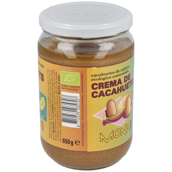 Monki Crema Cacahuete Bio 650G