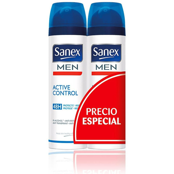 Men Active Control 48H Desodorante Vaporizador Dúo 2 X 200 Ml