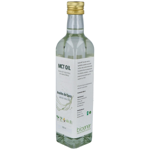 Bioener Mct Mezcla De Aceite C8 C10 500Ml