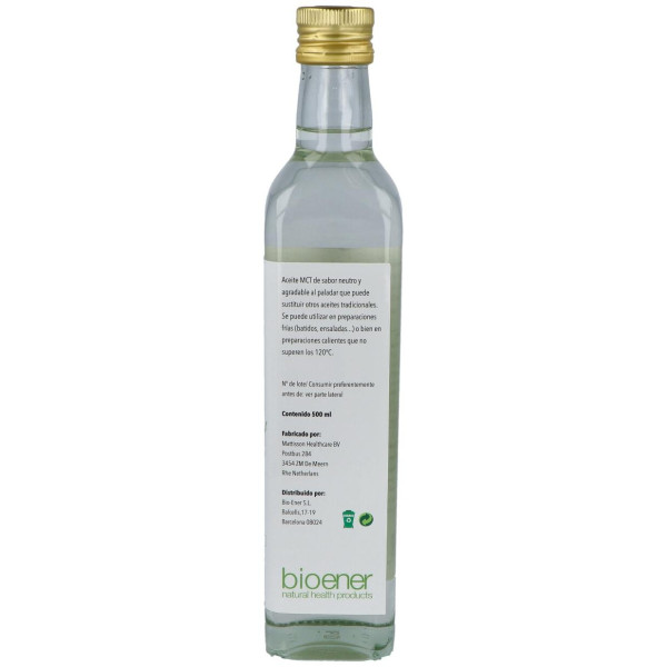 Bioener Mct Mezcla De Aceite C8 C10 500Ml