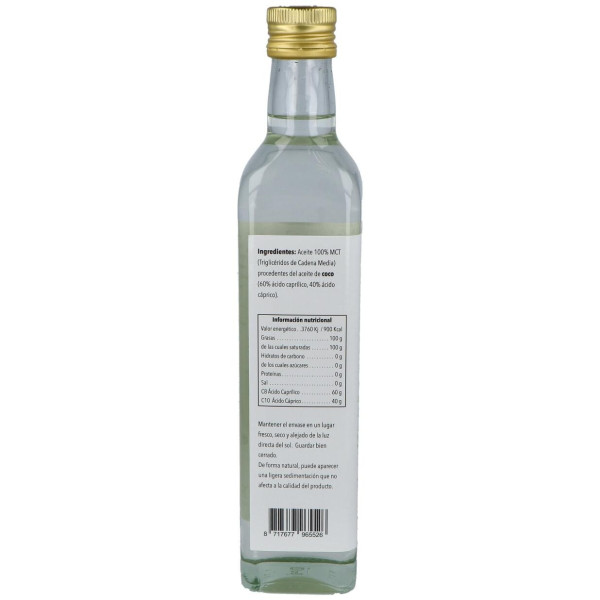 Bioener Mct Mezcla De Aceite C8 C10 500Ml