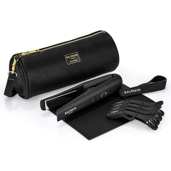 Cordless Straightener Eu Plug Black Balmain Hair