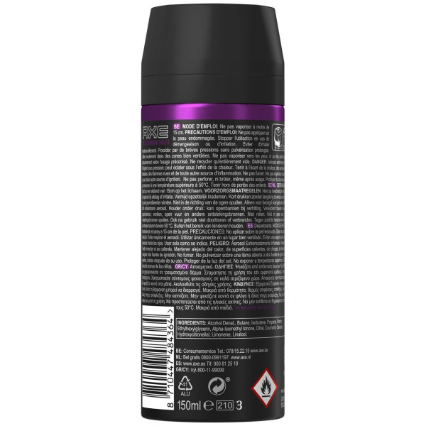 Axe Desodorante Bodyspray Fresh Excite 150Ml