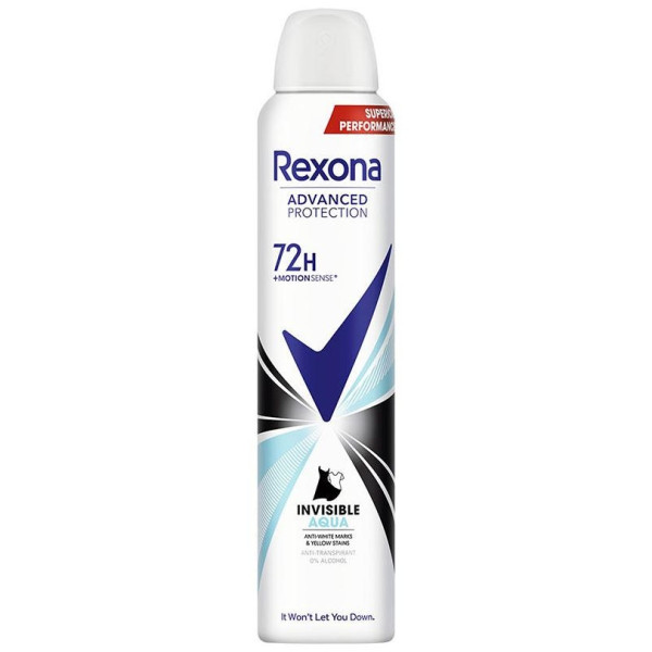 Rexona Desodorante Invisible Aqua Spray 200Ml