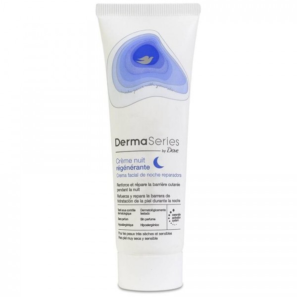 Dove Dermaseries Crema Facial De Noche Reparadora 50Ml