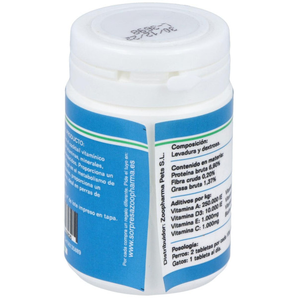 Zoo-30 Vitamins Perros Y Gatos 30Comp