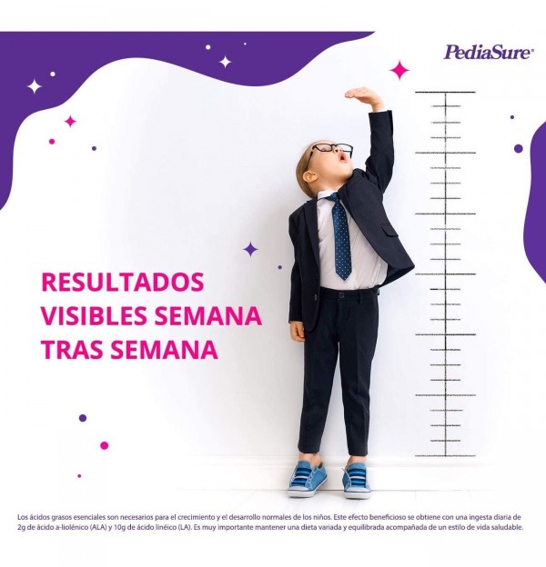 Pediasure Drink (4 Botellas 200 Ml Sabor Vainilla)