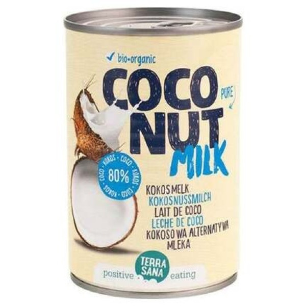 Terrasana Leche Coco Ecológico 400Ml