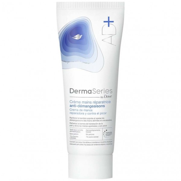 Dove Dermaseries Crema De Manos Reparadora Y Contra El Picor 75Ml