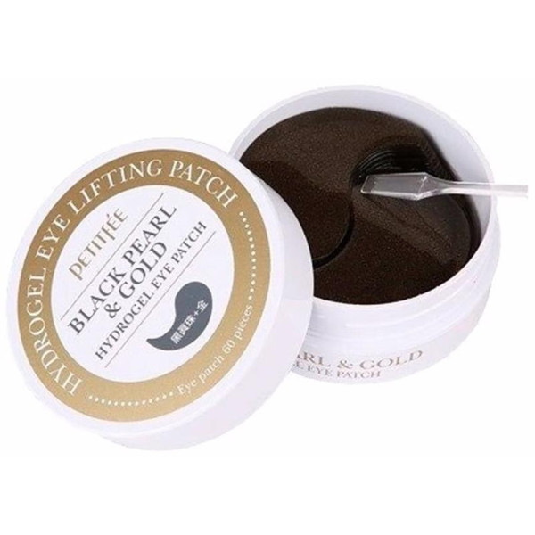 Petitfee Black Pearl Y Gold Hydrogel Eye Patch 60Uds